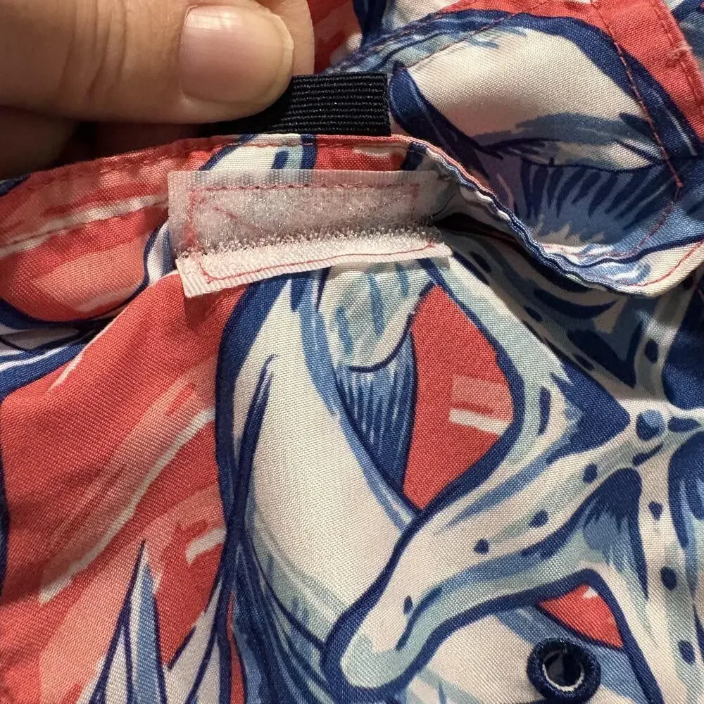 Vineyard Vines Swim Trunks Boys Large Marlin Starfish Pattern Board Shorts READ‎ - Picture 8 of 16